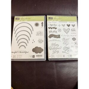 Stampin' Up Sunshine & Rainbows Stamps 145821 & Sealed With Love 142815 See Pics
